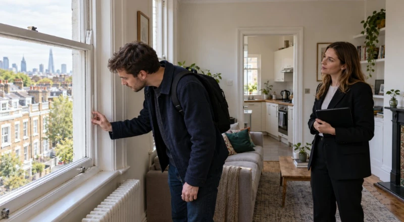 Checking a London rental property before moving