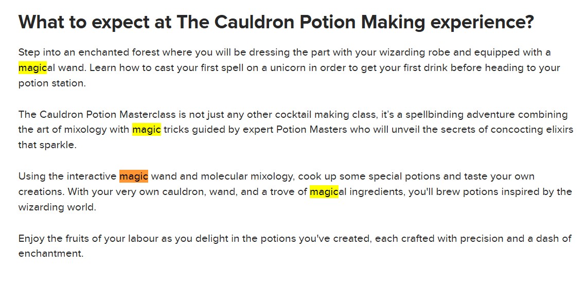 Visit London’s historical description of The Cauldron London